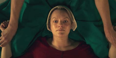 elisabeth moss sex scenes|The Handmaids Tale 5x04